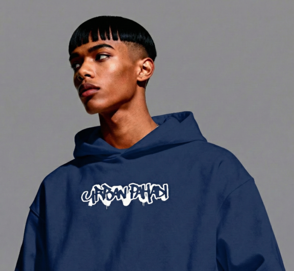 mockup (2) Urban Pahadi Royal Blue - Oversize Hoodie