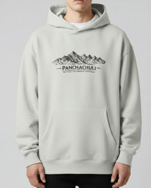 Panchachuli Oversize hoodie - Off White