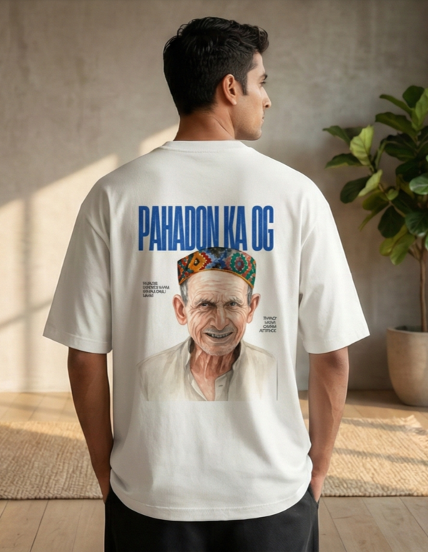Pahadon ka OG Oversized T-Shirt