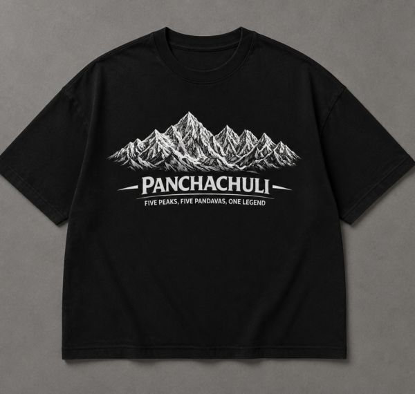 ChatGPT Image Jul 2, 2026, 11_55_36 PM Panchachuli Oversized T-Shirt Unisex